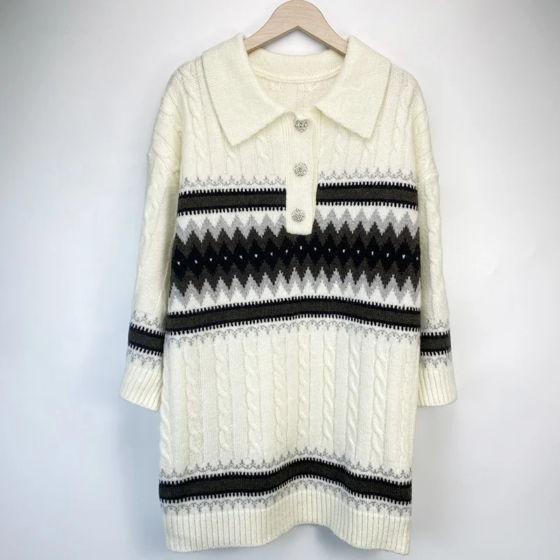 2021 women's autumn and winter new long-sleeved pullover simple casual solid color mid-length sweater OEM service
2021 women's autumn and winter new long-sleeved pullover simple casual solid color mid-length sweater OEM service