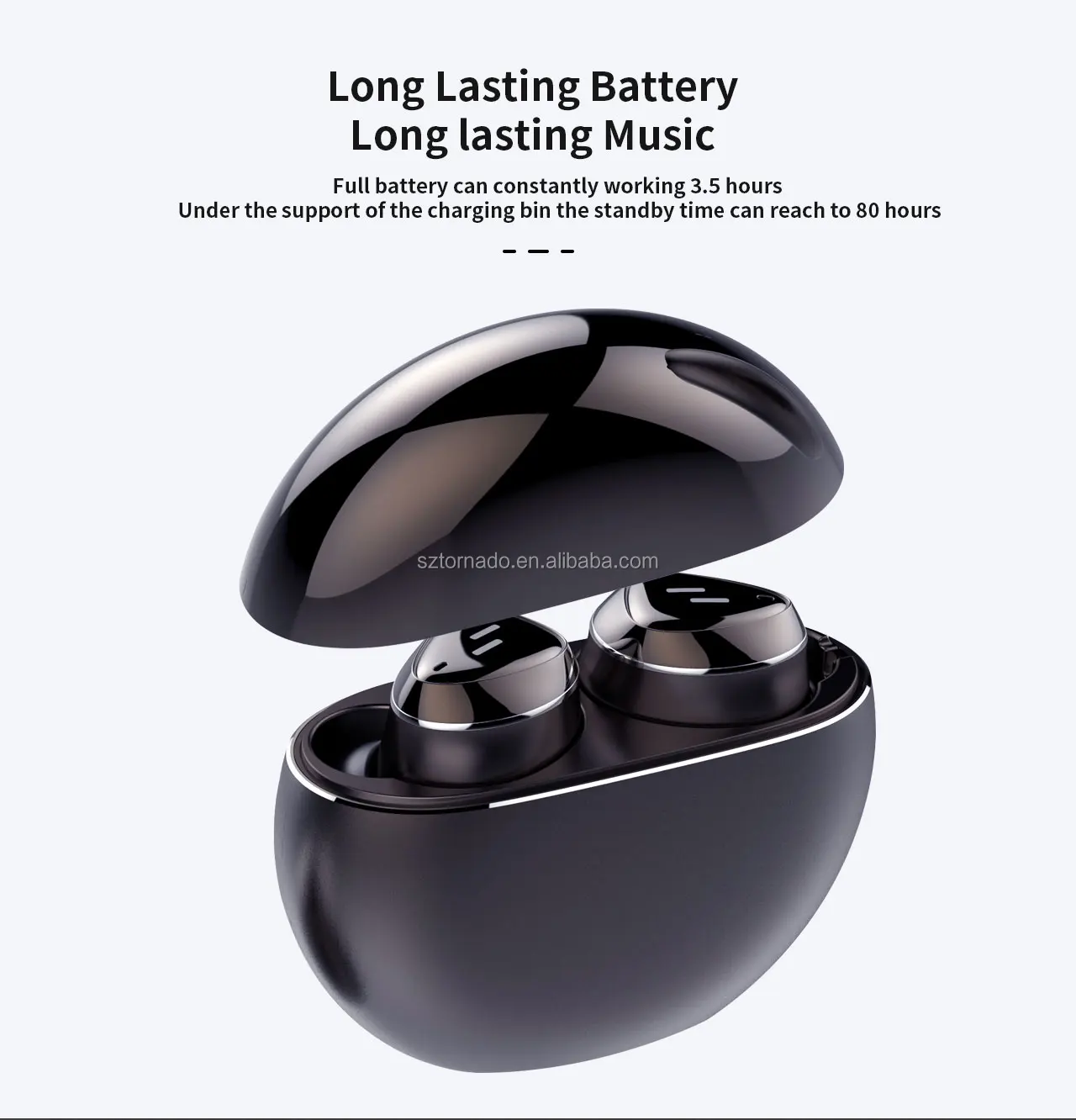 Tinderala portable tws Headphone Wireless Bluetooth 5.0 Earphone Mini Earbud With Mic Charging Box Sport Headset For Smart Phone - ANKUX.COM