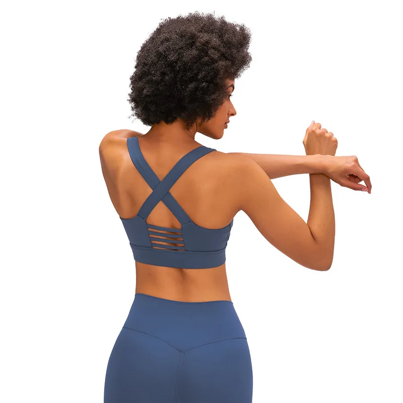 New Fashion Nylon Spandex Women Workout Clothing Sexy Cross Back Sports Bra, Customized colors
New Fashion Nylon Spandex Women Workout Clothing Sexy Cross Back Sports Bra, Customized colors