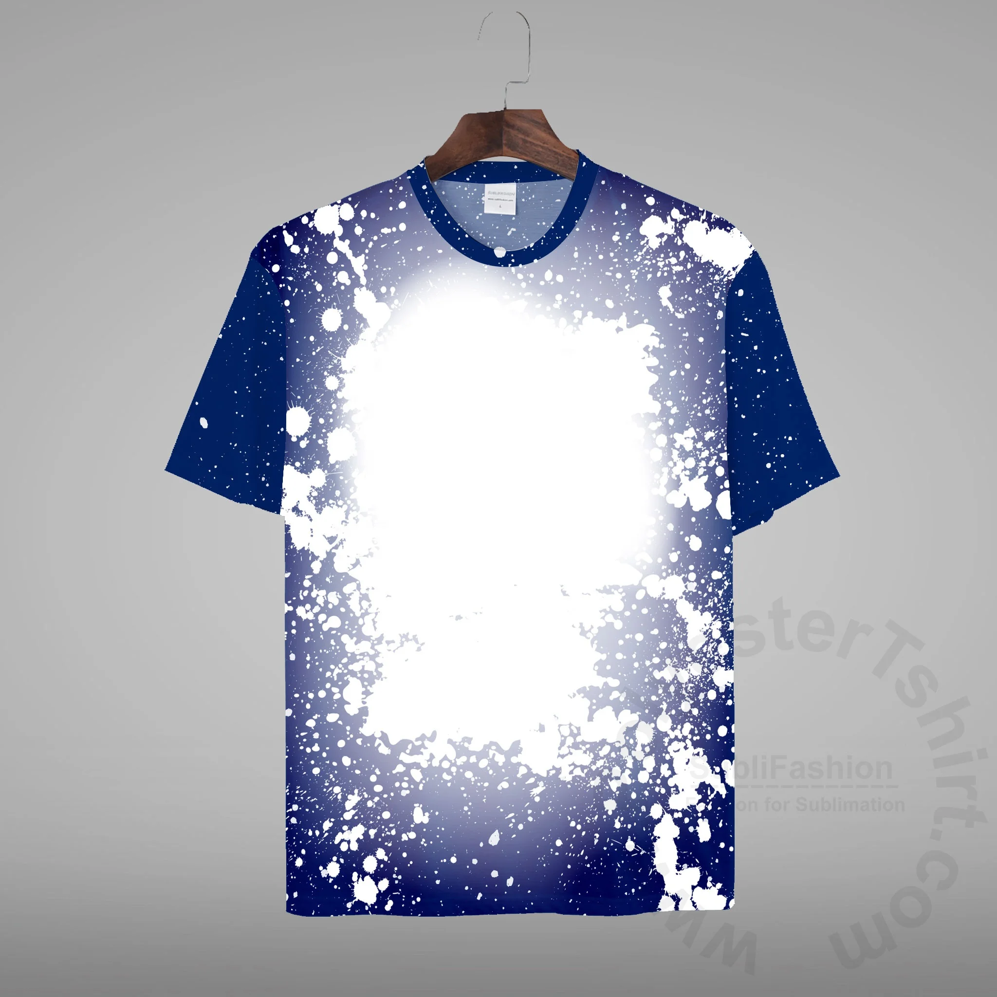 Faux Bleach Design Kids T-shirt 100% Polyester Short Sleeve T Shirt for Custom Print
Faux Bleach Design Kids T-shirt 100% Polyester Short Sleeve T Shirt for Custom Print
