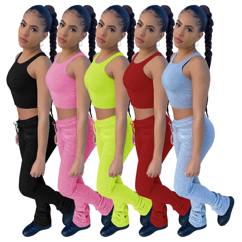 European and American fashion women's clothing sports leisure vest pile pile pants two-piece suit HR8172, Picture
European and American fashion women's clothing sports leisure vest pile pile pants two-piece suit HR8172, Picture