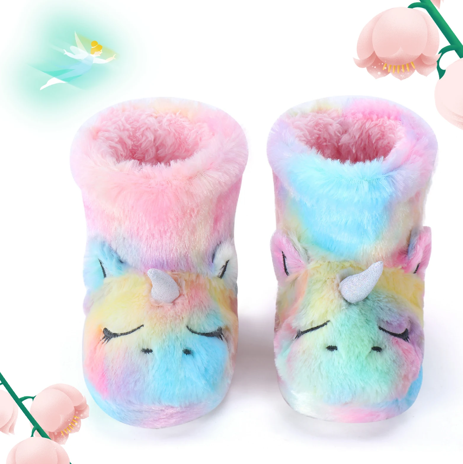 Warm Animal Soft Cozy Cute Cartoon Plush Non-Slip Slippers Winter House Boots Indoor Bedroom Shoes for Kids
Warm Animal Soft Cozy Cute Cartoon Plush Non-Slip Slippers Winter House Boots Indoor Bedroom Shoes for Kids