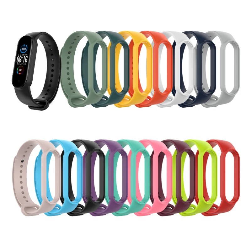 Watch Band Strap For Xiaomi 6 5 4 3 Sport Rubber Silicone Smart Watch Bracelet Mi Band 6 5 3 4 Strap, Multi colors
Watch Band Strap For Xiaomi 6 5 4 3 Sport Rubber Silicone Smart Watch Bracelet Mi Band 6 5 3 4 Strap, Multi colors