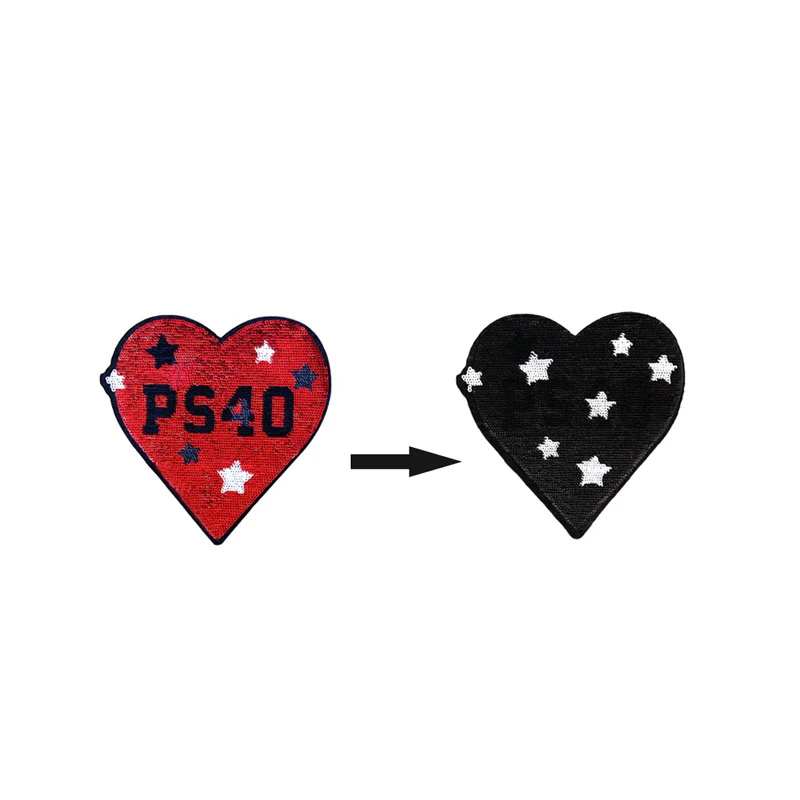 Bead applique fashion red heart pattern embroidery vest patch anime for clothes dress sequin patches, Custom color
Bead applique fashion red heart pattern embroidery vest patch anime for clothes dress sequin patches, Custom color