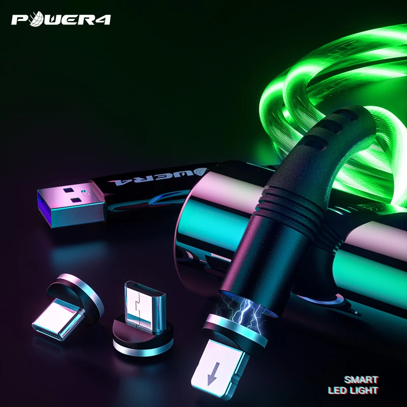 Lm2B Led Night Light Glow Mobil Cell Phone Charge Magnet Luminous Cable 3 In 1 Magnetic Quick Charging Cable 3A Usb-C, Green/blue/red/three-color light
Lm2B Led Night Light Glow Mobil Cell Phone Charge Magnet Luminous Cable 3 In 1 Magnetic Quick Charging Cable 3A Usb-C, Green/blue/red/three-color light