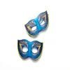 bar party favor party glow in dark blue mask glow blue mask party decoration
