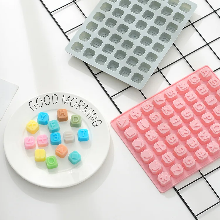 48 star shaped English alphabet silicone chocolate mold handmade DIY ice tray digital handmade soap mold
48 star shaped English alphabet silicone chocolate mold handmade DIY ice tray digital handmade soap mold