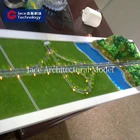 Real estate usa development building model outdoor decorative custom design landscape resin