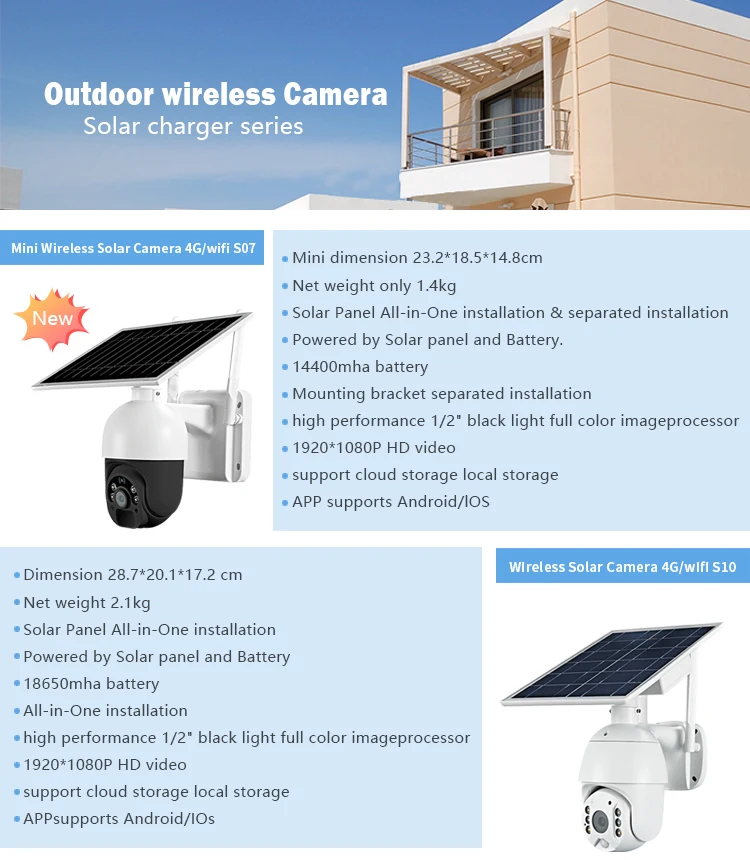 ZGWANG LTE 4g 2mp Hd Wifi CCTV Cam Solar Battery Powered Video Surveillance Wifi IP Outdoor Camera With Pir Solar Dome Camera