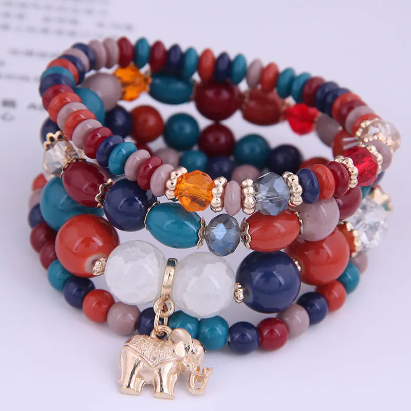 Hot sale Fashion Bohemian beads bracelets set Women's Elastic beads bracelet Elephant beads bracelet set W0150735170
Hot sale Fashion Bohemian beads bracelets set Women's Elastic beads bracelet Elephant beads bracelet set W0150735170