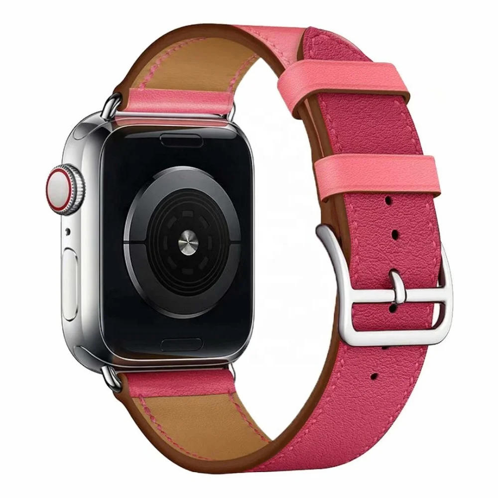 Tschick Leather strap for Apple watch 5 band 44mm 40mm for iWatch 4 3 band 38mm 42mm Genuine Leather Single Tour Bracelet, Multi-color optional or customized
Tschick Leather strap for Apple watch 5 band 44mm 40mm for iWatch 4 3 band 38mm 42mm Genuine Leather Single Tour Bracelet, Multi-color optional or customized