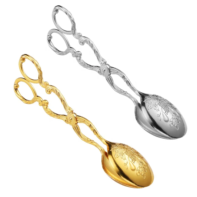 Heat resistant grill bbq food grade mini gold and silver tongs stainless steel for hotel and kitchen serving, Silver,gold
Heat resistant grill bbq food grade mini gold and silver tongs stainless steel for hotel and kitchen serving, Silver,gold