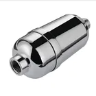 Portable Kdf Vitamin C Chlorine Inline Shower Head Hard Water Shower Filter