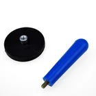 Strong Pull Force Neodymium Rubber Coated Pot Magnet with Handle