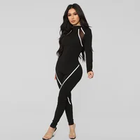 women full sleeve jumpsuit mesh fabric patchwork elastic skinny rompers 2020 casual zipper fly turtleneck long bodysuit
women full sleeve jumpsuit mesh fabric patchwork elastic skinny rompers 2020 casual zipper fly turtleneck long bodysuit