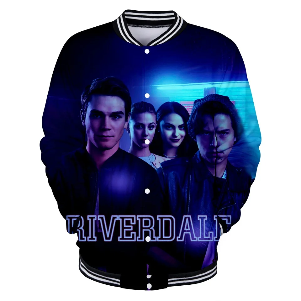 Top sale new design Riverdale 3d jacket baseball shirt wholesaleRiverdale baseball jacket suppliet from china, Csutomized
Top sale new design Riverdale 3d jacket baseball shirt wholesaleRiverdale baseball jacket suppliet from china, Csutomized