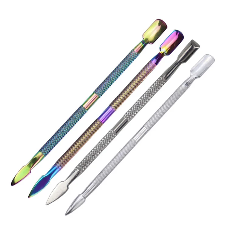 Professional Manicure Care Tools Stainless Steel Nail Art Pedicure Essential 2 Way Cuticle pusher Nail Cuticle Pusher
Professional Manicure Care Tools Stainless Steel Nail Art Pedicure Essential 2 Way Cuticle pusher Nail Cuticle Pusher