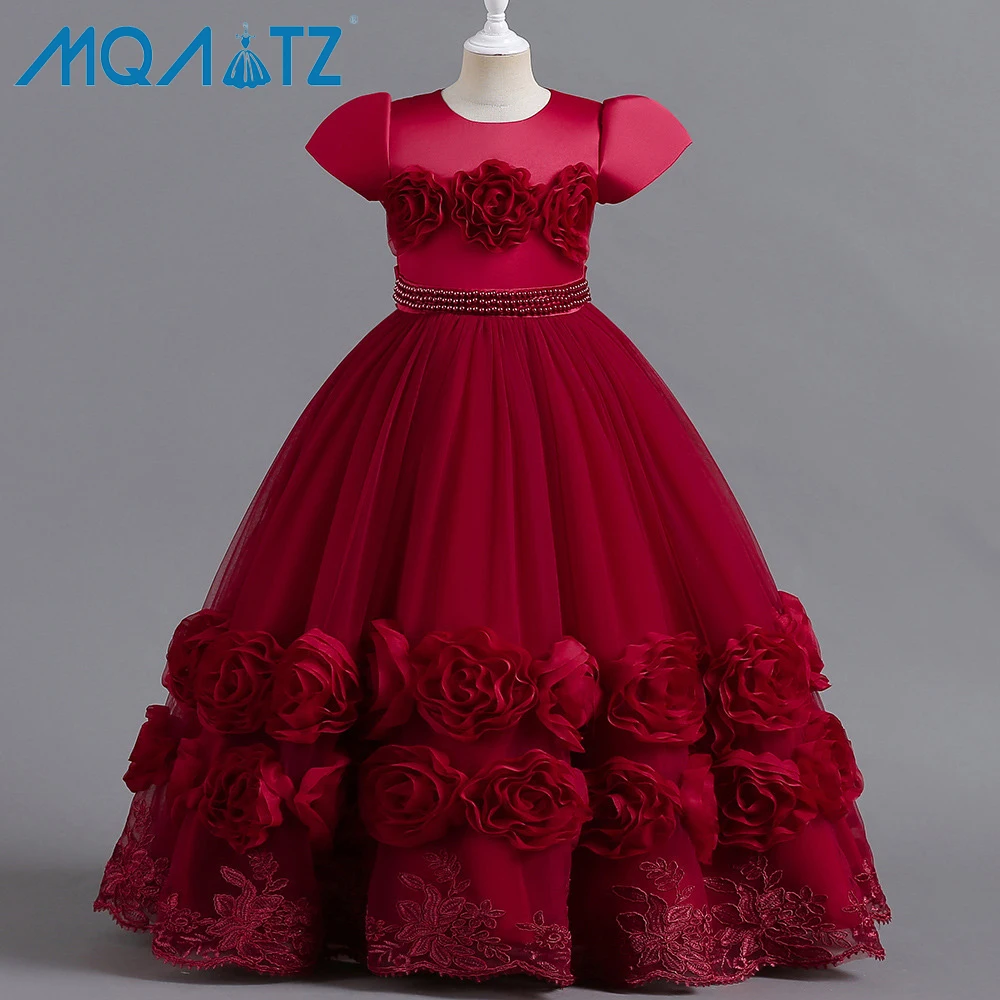 MQATZ New Products Pearl Children's Birthday Party Dress Short Sleeve Embroidery Elegant Princess White Dress For Kids Girl
MQATZ New Products Pearl Children's Birthday Party Dress Short Sleeve Embroidery Elegant Princess White Dress For Kids Girl