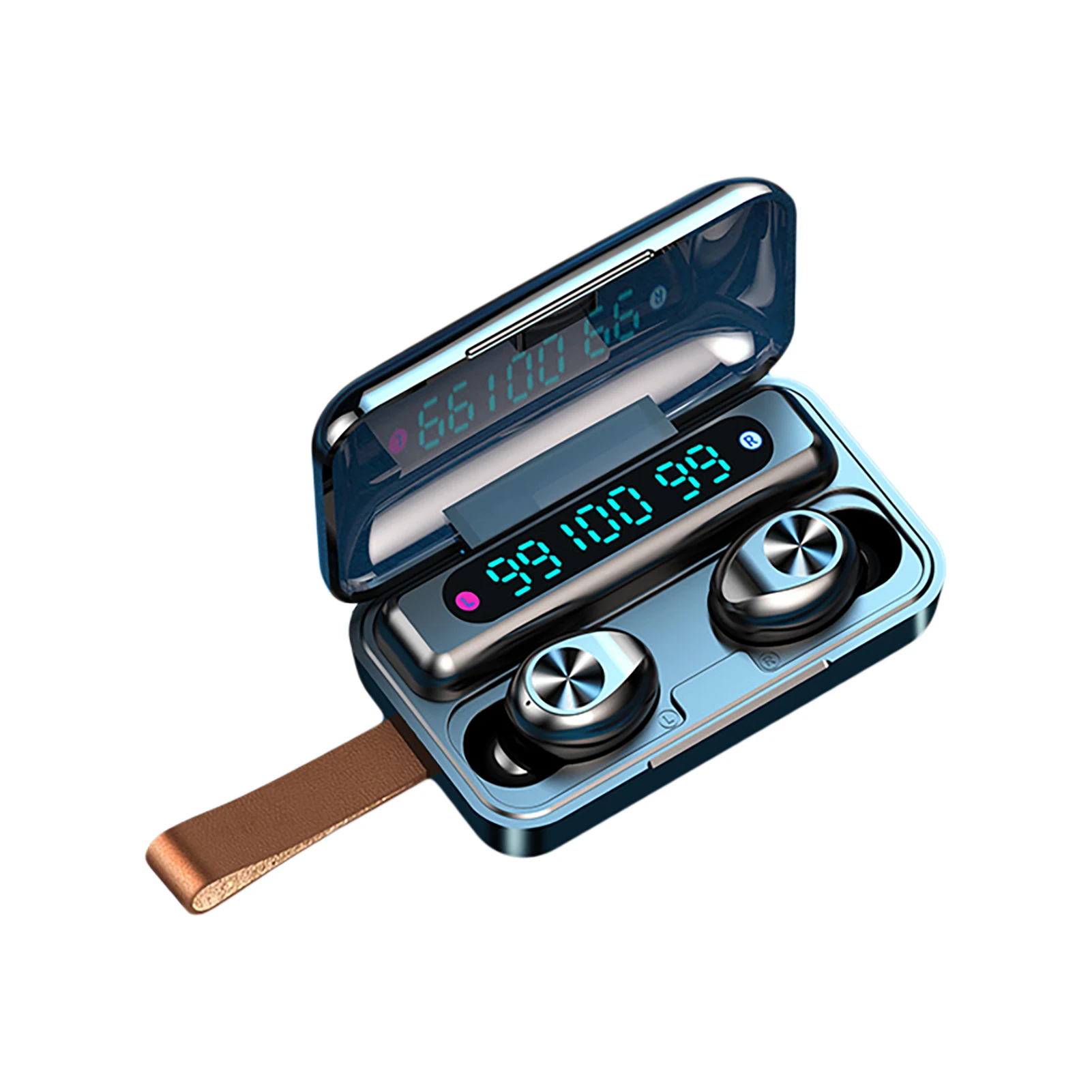 F9-10 Earbuds Stereo Auriculares Waterproof Wireless Headset Power Bank Led Display Touch- in-ear Headset, Aluminium alloy
F9-10 Earbuds Stereo Auriculares Waterproof Wireless Headset Power Bank Led Display Touch- in-ear Headset, Aluminium alloy