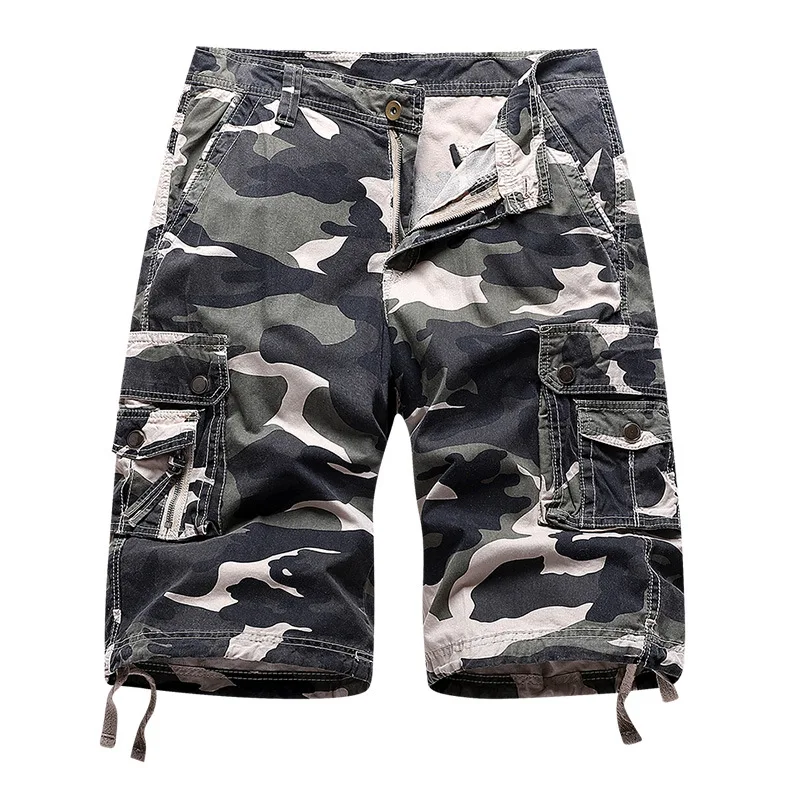 Wholesale Summer mens Camouflage Casual Drawstring Shorts Mens washed Cotton cargo Shorts Half Pants with pockets
Wholesale Summer mens Camouflage Casual Drawstring Shorts Mens washed Cotton cargo Shorts Half Pants with pockets