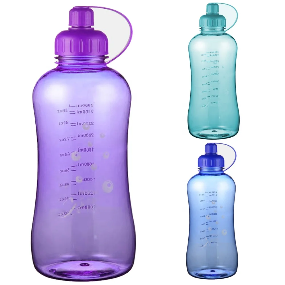 2.8L Personalised Large Capacity BPA Free Plastic Gym Motivational Sports Drinking Water Bottle with Lid
2.8L Personalised Large Capacity BPA Free Plastic Gym Motivational Sports Drinking Water Bottle with Lid
