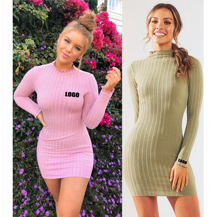 Free shipping autumn cotton turtleneck new clothes women elegant fashion long sleeve bodycon long dress
Free shipping autumn cotton turtleneck new clothes women elegant fashion long sleeve bodycon long dress