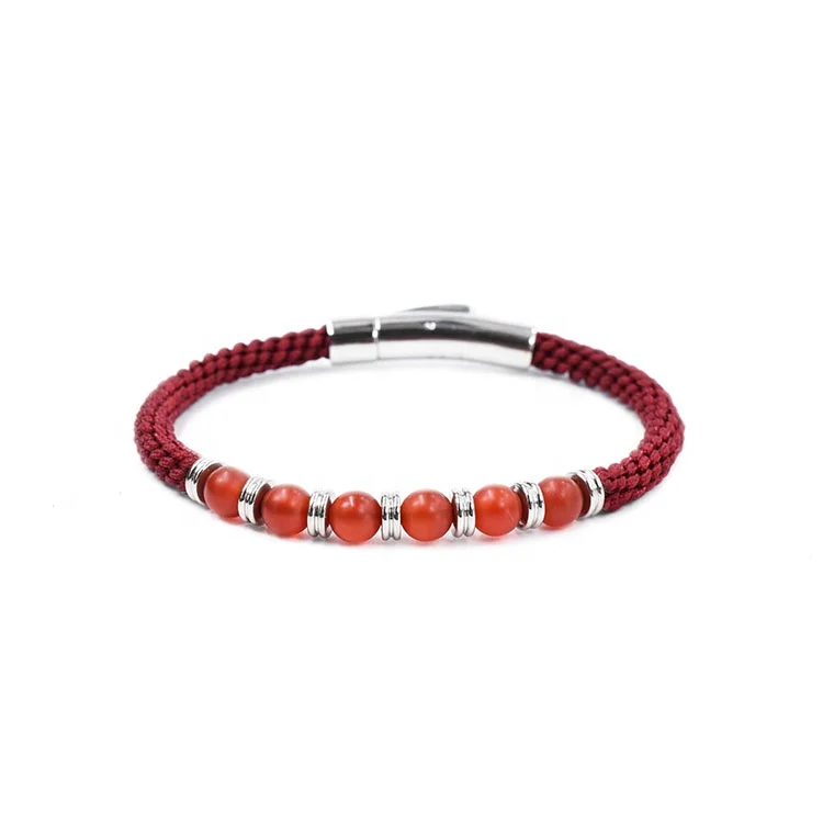 High quality handmade woven nylon cord beaded bracelets men bracelet, Picture
High quality handmade woven nylon cord beaded bracelets men bracelet, Picture