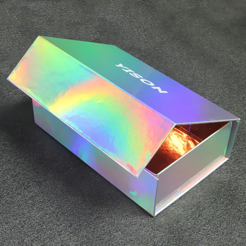 Customized Printed Cardboard Magnetic Iridescent Paper Small