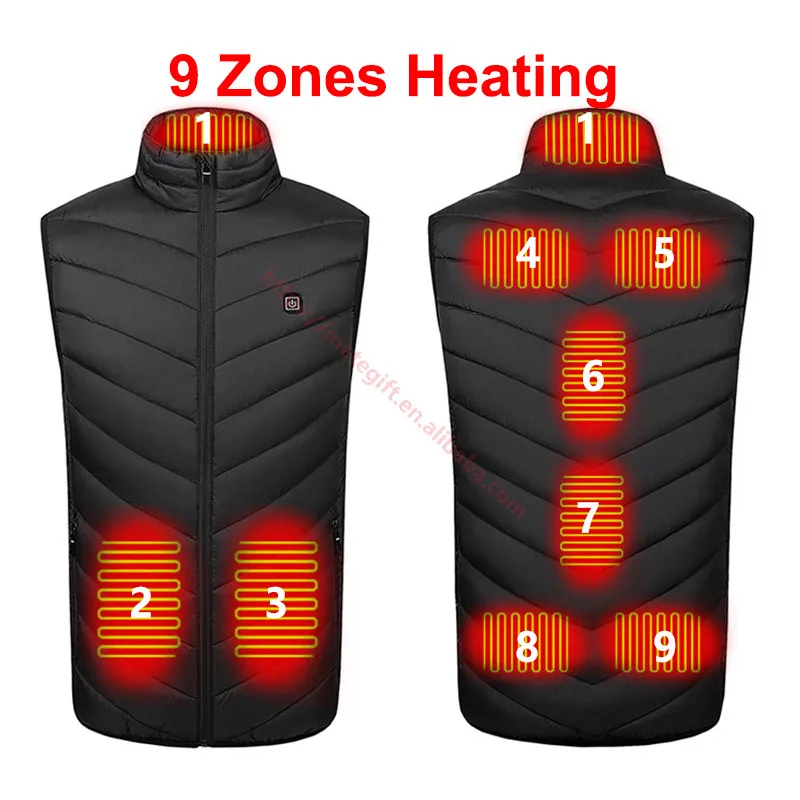 Blue Women Ladies Female Winter Thermal Smart Intelligent Heating Sleeveless Heated Jacket Without Sleeve, Black, blue
Blue Women Ladies Female Winter Thermal Smart Intelligent Heating Sleeveless Heated Jacket Without Sleeve, Black, blue