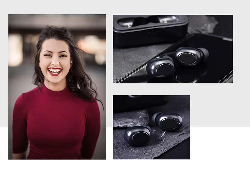 Bluetooth Wireless Headphones S590 TWS Earbuds Digital LED Power Display Waterproof Stereo Sports Earphones - ANKUX.COM