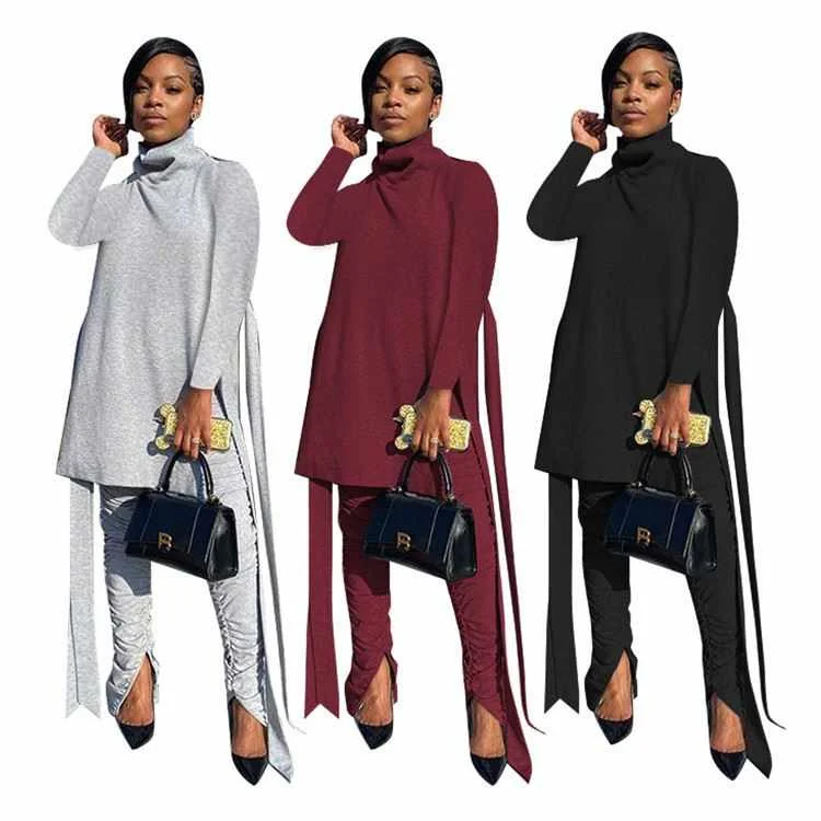 Latest Design Good Quality Fashion Casual 2 Piece Set Women Tops Straced Pants Two Piece Sets Womens Clothing
Latest Design Good Quality Fashion Casual 2 Piece Set Women Tops Straced Pants Two Piece Sets Womens Clothing