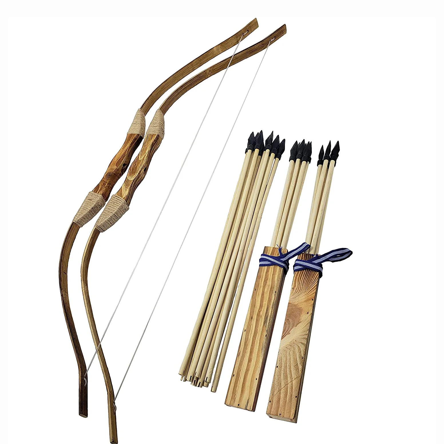 Archery Set for Kids and Beginners Safety Rubber Tip Arrow Pack Handmade Wooden Bow Outdoor and Indoor Shooting Toys
Archery Set for Kids and Beginners Safety Rubber Tip Arrow Pack Handmade Wooden Bow Outdoor and Indoor Shooting Toys