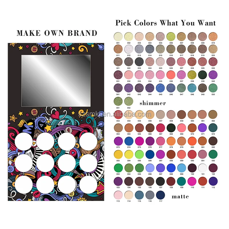 63 Color eyeshadow palette Glitter Makeup Matte Eye shadow make up palette maquillage 
63 Color eyeshadow palette Glitter Makeup Matte Eye shadow make up palette maquillage