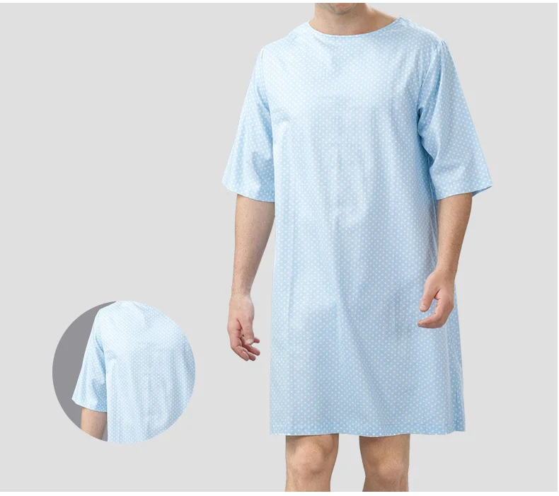 summer autumn short sleeve long sleeve Custom Logo Cotton Blend Hospital Gown Back Tie Patient Gowns
summer autumn short sleeve long sleeve Custom Logo Cotton Blend Hospital Gown Back Tie Patient Gowns