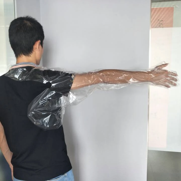 Jiangs Anti-Slip disposable long rectal glove with handle hanging neck glove for veterinaria
Jiangs Anti-Slip disposable long rectal glove with handle hanging neck glove for veterinaria