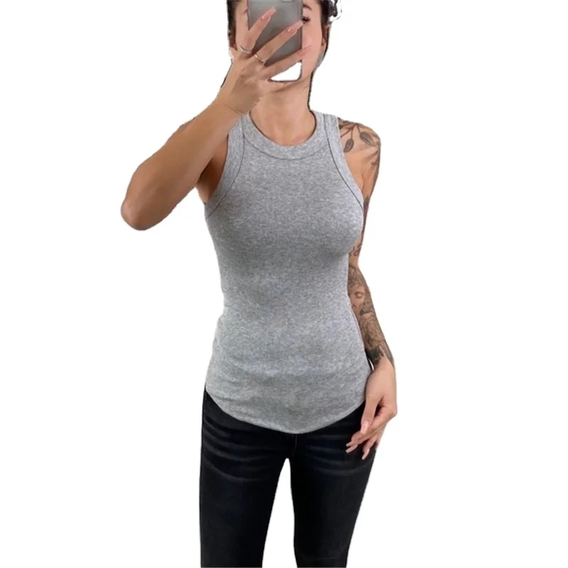 Sleeveless Knit Vest Solid Color Round Neck Slim Tank Top Sexy Inner Top for Women XQM
Sleeveless Knit Vest Solid Color Round Neck Slim Tank Top Sexy Inner Top for Women XQM