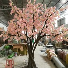 Trees Wholesale High Simulation Big Artificial Plants Cherry Trees Pink Flower Artificial Big Trees For Wedding