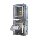 Meter Box Outdoor Plastic Waterproof Single Phase Electric Power Meter Enclosure