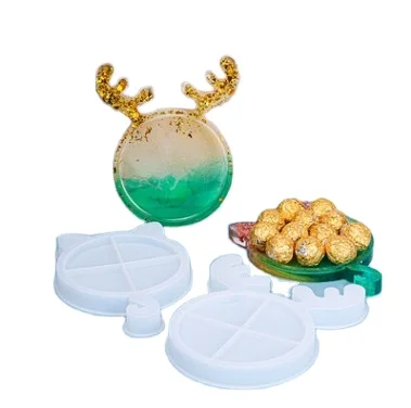 DIY Epoxy Mold Christmas Antlers Cat Tray Silicone Mold Hot Selling Candle Handmade Soap
DIY Epoxy Mold Christmas Antlers Cat Tray Silicone Mold Hot Selling Candle Handmade Soap