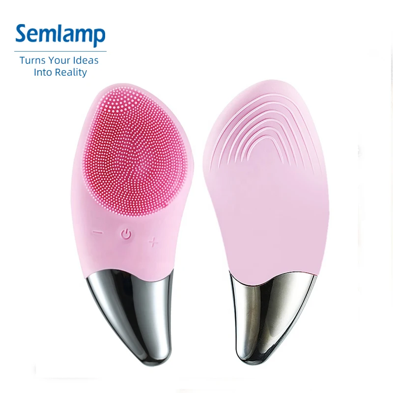 Electironic Face Beauty Cleansing Brush Instrument Sonic Vibration/6 Intensity Levels Multi-function Beauty Equipment 131.2*56mm, Rose, pink, blue, green, customized
Electironic Face Beauty Cleansing Brush Instrument Sonic Vibration/6 Intensity Levels Multi-function Beauty Equipment 131.2*56mm, Rose, pink, blue, green, customized