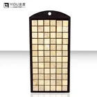 Cheap pcb prototype machine prototype catalogue stand Stone Mosaic Sample Folder Brochure Stone Plastic display board