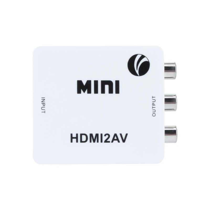 VCOM Full HD 1080P HDMI to AV Converter HDMI to 3RCA Composite Video Converter for TV PC
VCOM Full HD 1080P HDMI to AV Converter HDMI to 3RCA Composite Video Converter for TV PC