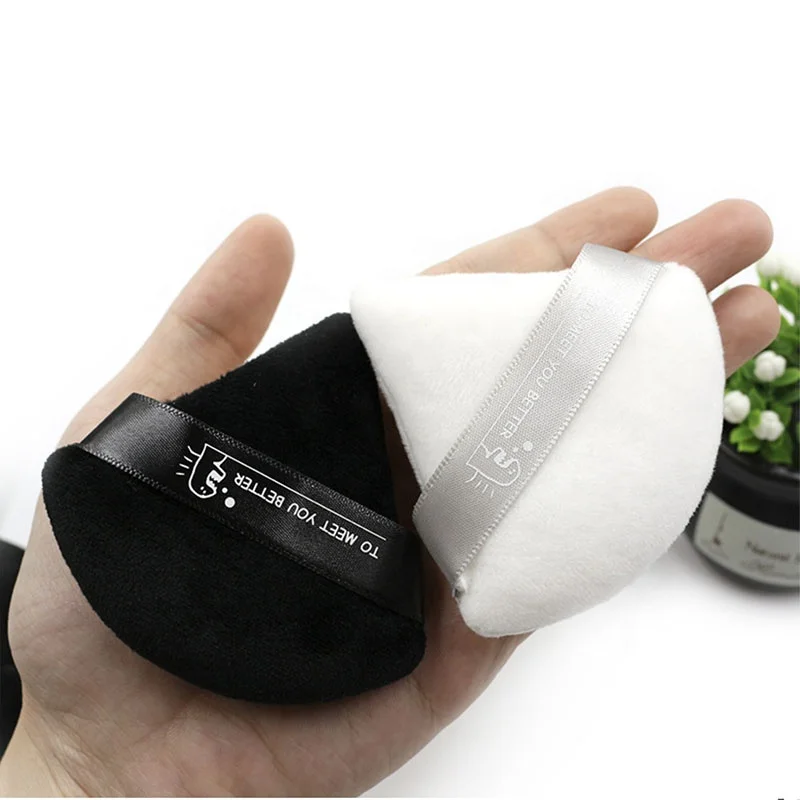 Black Color White Color Microfiber Arc-shaped Triangle Loose Velvet Sponge Makeup Powder Puff, Multiple colors for customization
Black Color White Color Microfiber Arc-shaped Triangle Loose Velvet Sponge Makeup Powder Puff, Multiple colors for customization
