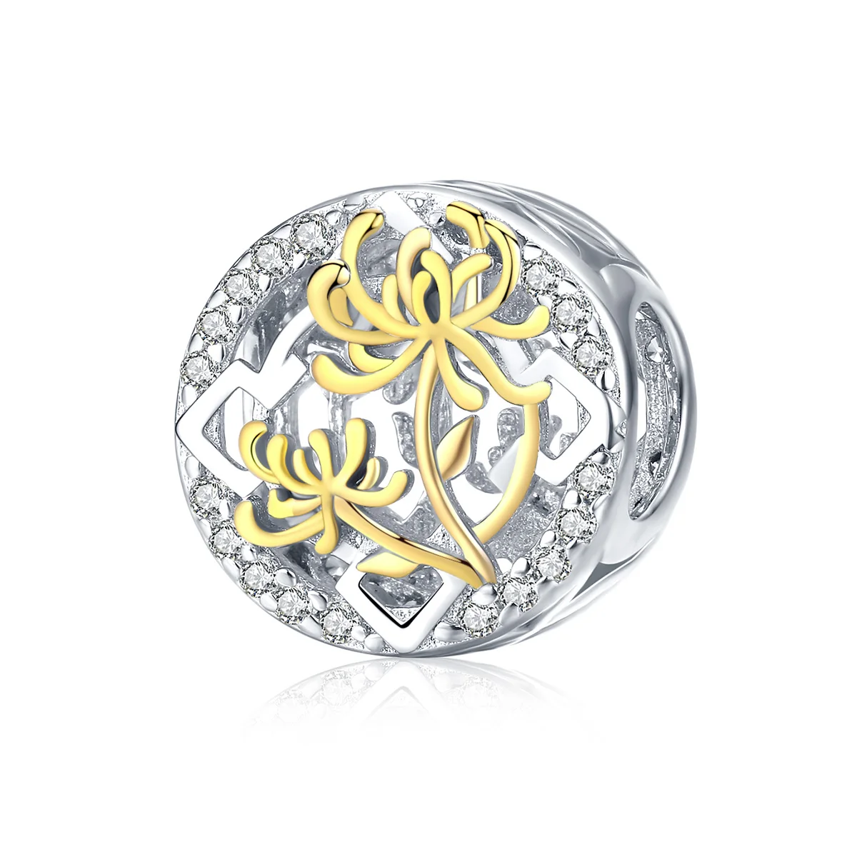 Genuine 925 Sterling Silver Spring Lotus Flower Round Beads fit Original Women Bracelets DIY Jewelry Making BSC045
Genuine 925 Sterling Silver Spring Lotus Flower Round Beads fit Original Women Bracelets DIY Jewelry Making BSC045