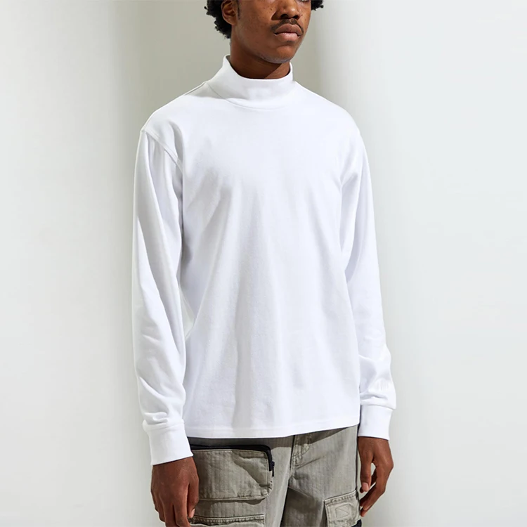 Customized LOGO Embroidery Printing Customized Heavyweight False CollarLong Sleeve T-Shirt Sweatshirt High CollarLong Sleeve
Customized LOGO Embroidery Printing Customized Heavyweight False CollarLong Sleeve T-Shirt Sweatshirt High CollarLong Sleeve