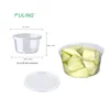 Round Plastic Deli Cups pp 12oz Food Storage Containers with Lids haccp food deli container