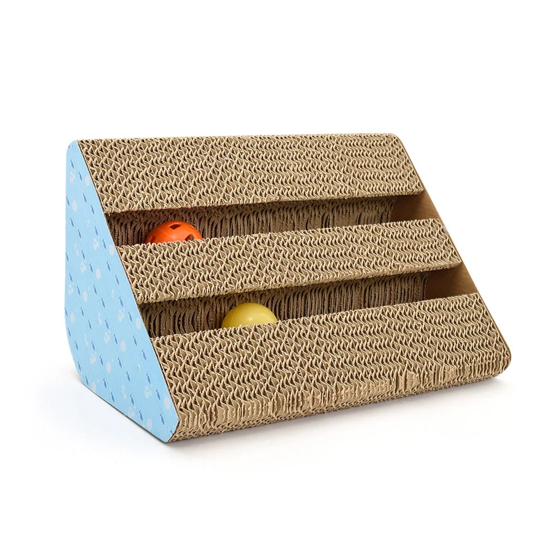 Wholesale Safety Corrugated Paper Cats Scratcher Boards Luxury Pet Toys Cat Toy Box
Wholesale Safety Corrugated Paper Cats Scratcher Boards Luxury Pet Toys Cat Toy Box
