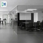 Factory directly Superior Quality office laminated partition wall Aluminium Frame Wall Glass Partition