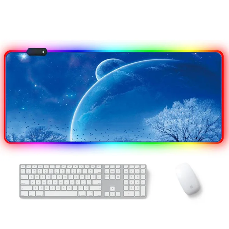 Large Size Colorful Luminous RGB Gaming Mouse Pad Anti-Slip Rubber Base Computer Keyboard Mouse Pad Anti-slip For Computer PC
Large Size Colorful Luminous RGB Gaming Mouse Pad Anti-Slip Rubber Base Computer Keyboard Mouse Pad Anti-slip For Computer PC