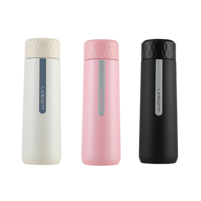 Black Color Portable 304 Stainless Steel Travel Mug Smart Vacuum Thermos with Temperature Display Lid
Black Color Portable 304 Stainless Steel Travel Mug Smart Vacuum Thermos with Temperature Display Lid